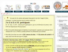 Tablet Screenshot of cangur.org